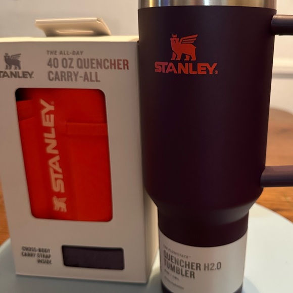 Stanley orange, and purple, Carry-All with Purple Tumbler - Picture 3 of 11